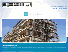Tablet Screenshot of alquilatodocasi.com